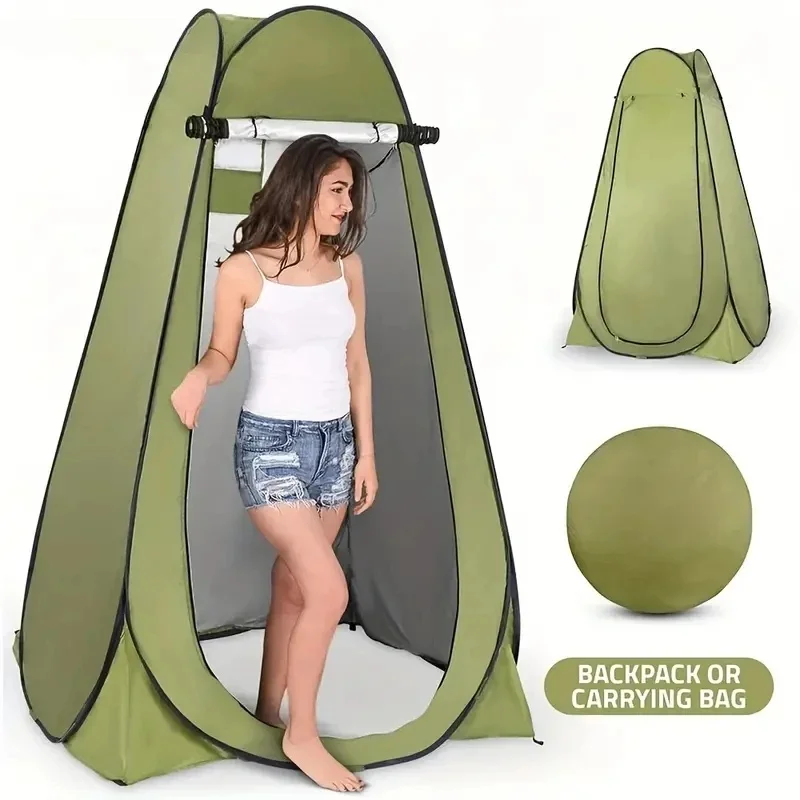 Outdoor bathing tent, portable camping toilet tent, changing tent, shower tent, dressing shelter, fishing tent, thermal tent