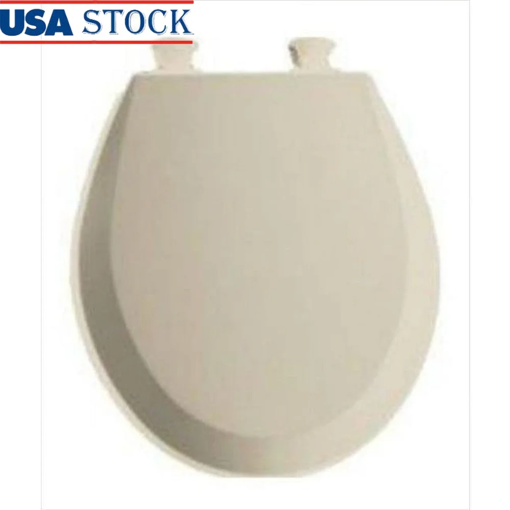 

Круглое закрытое переднее сиденье для унитаза, легко чистящееся формованное дерево, система крепления STA-TITE, прочная некоррозийная фурнитура, крышка для жилых помещений