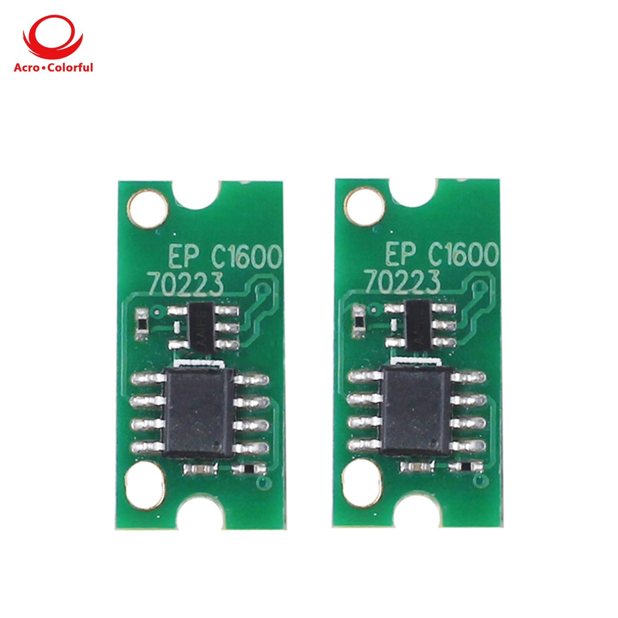 C13S050557 C13S050556 C13S050555 C13S050554 Toner Chip Color For Epson Aculaser C1600 Laser Printer Parts Cartridge Reset  Chip