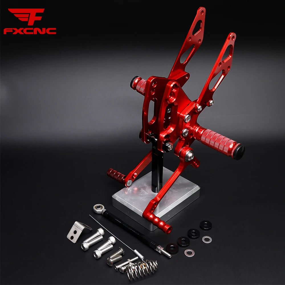 

CNC Aluminum Alloy Motorcycle Rearset Footrest For KAWASAKI Z1000 ABS 2011-2020 Footpeg pedal Foot peg Rear Set