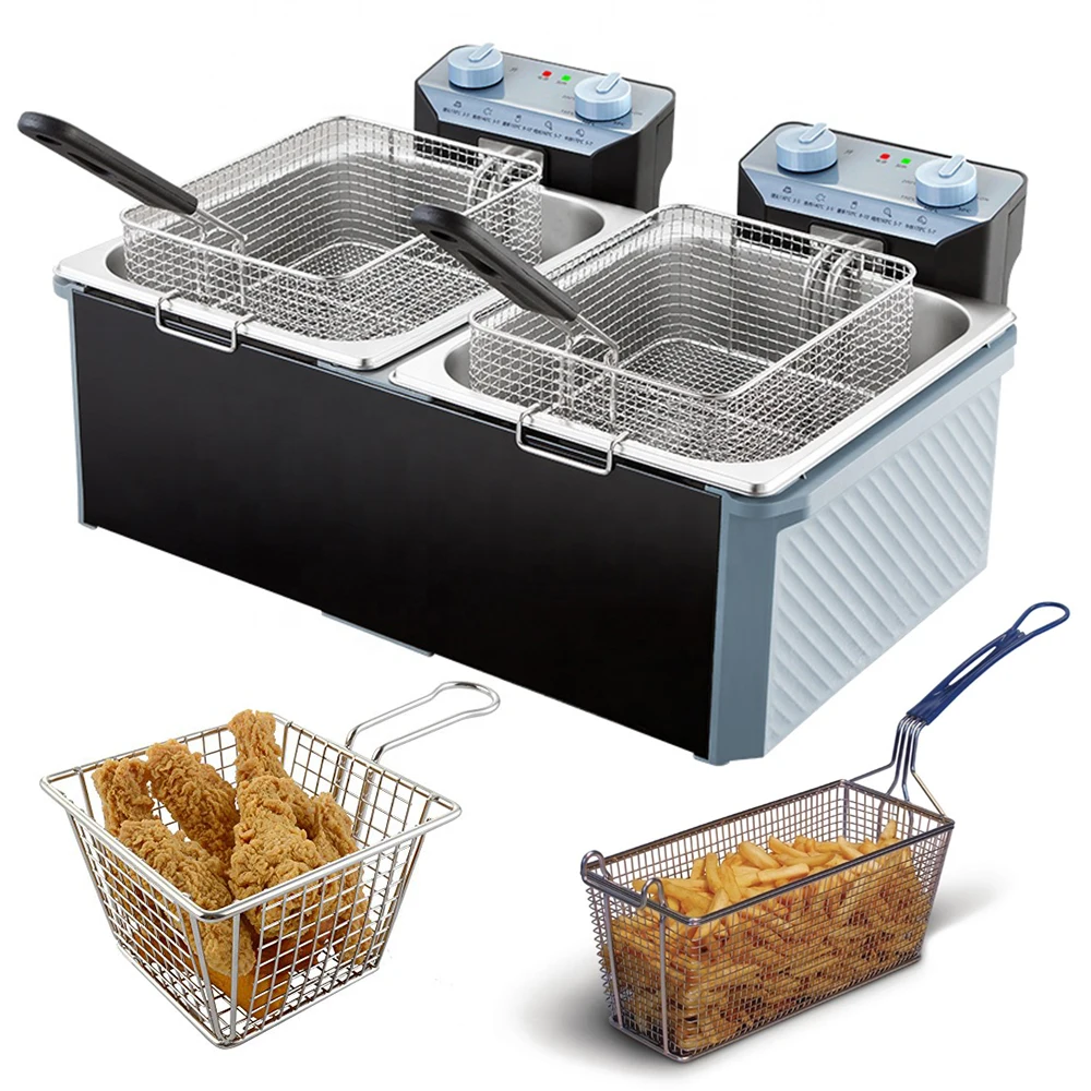 Best Selling Commercial Fryer Stainless Steel Electric Snack Machine Chicken Chip Fryer
