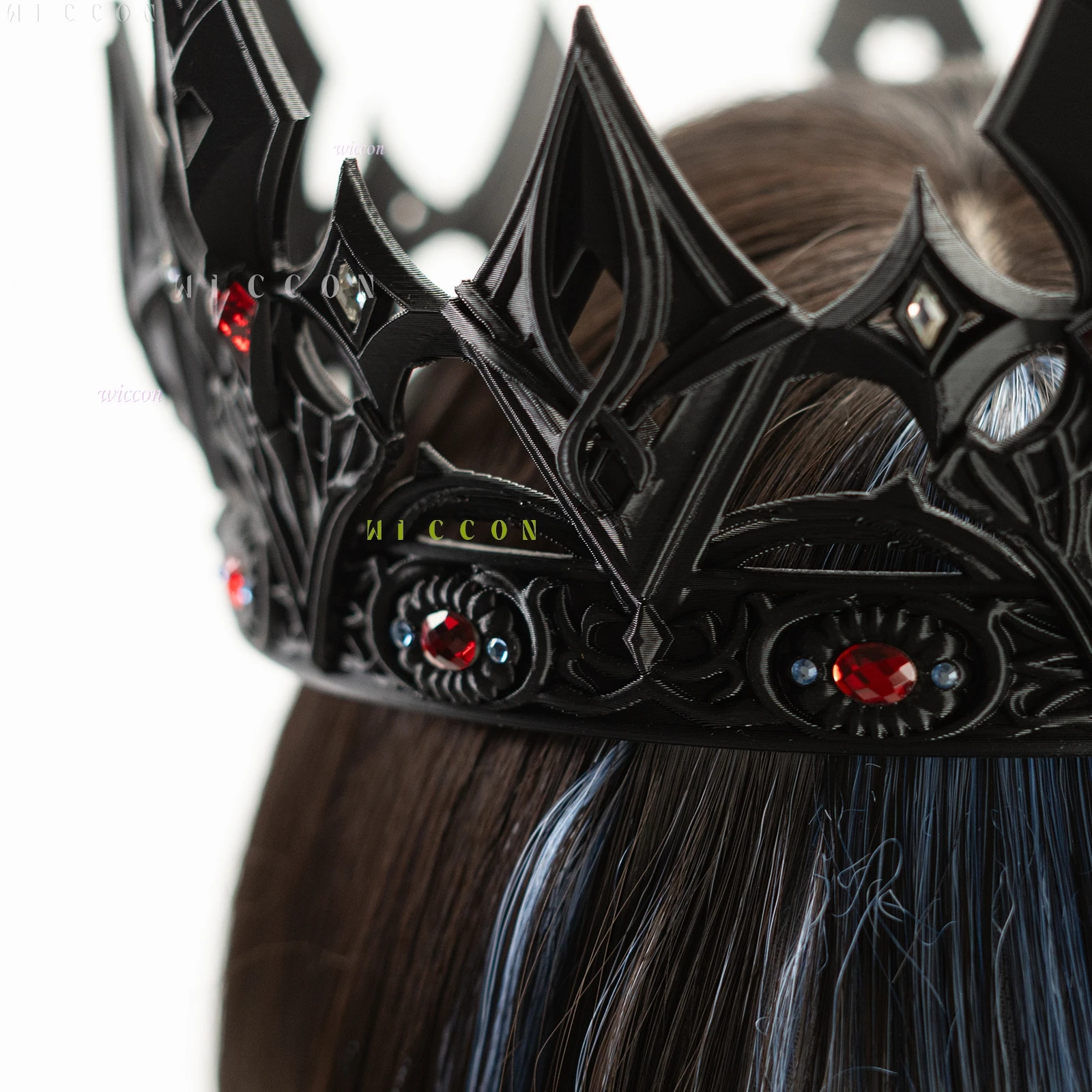 الحب والمساحة العميقة Xavier ملك الظلام Moonfall Lightbringer زوجين تاج تأثيري الدعامة تيارا هالوين يؤرخ فستان #6