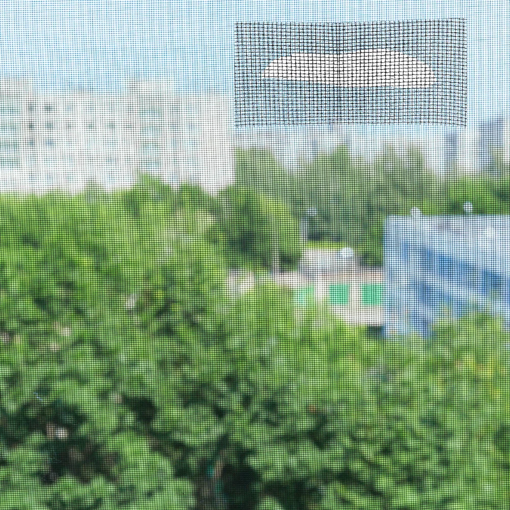 

4pcs 4 Rolls Tape Pvc Mesh Patch Strong Adhesive For Tear Hole Fix Window Screen Repair Screen Repair Tape For Window Kit