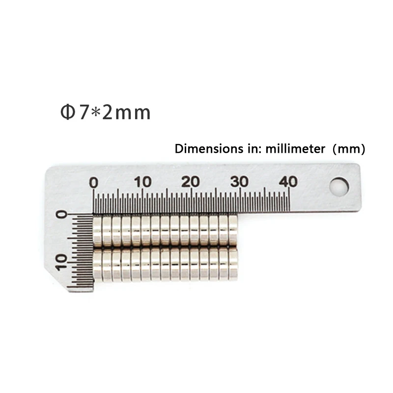 Round Micro Magnets 7x1 7x2 7x3 7x4 7x5 7x6 7x8 7x10 mm Refrigerator Magnet 7*1 7*2 7*3 7*4 7*5 7*6 7*8 7*10 mm