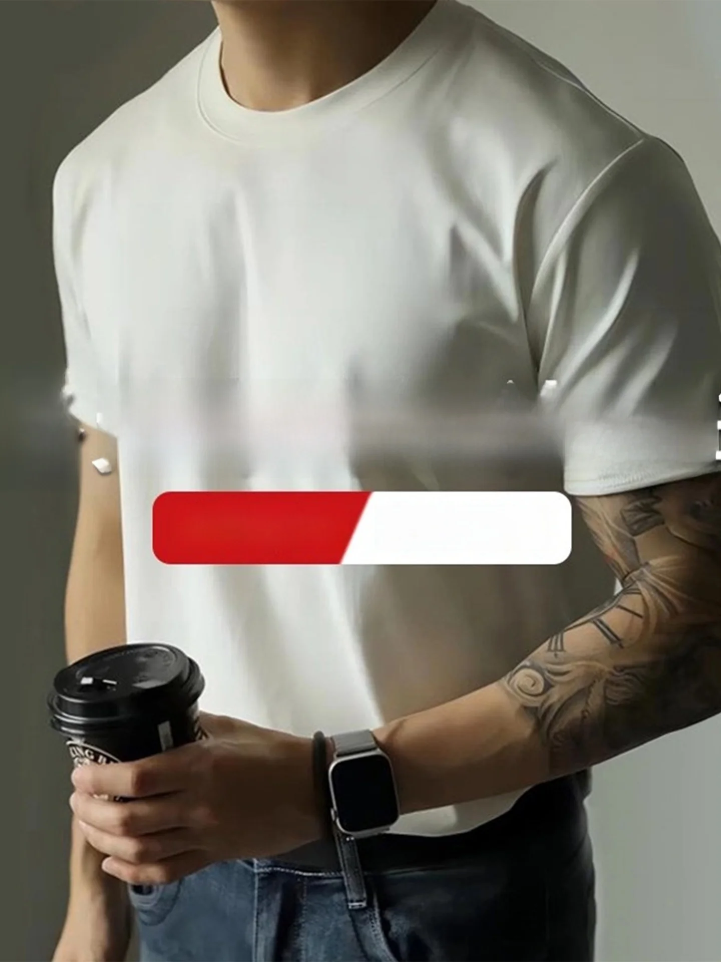 Double-Sided Velvet ort-Sved T-irt Men's Winter Warm Base Layer Fitn Training Sports Muscle Clothing oulder-Appro...