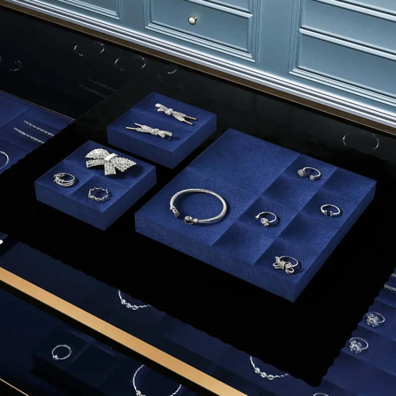 

Стеллаж для ювелирных колец, хранилище для сережек, счетчик для браслетов, поднос для демонстрации ювелирных изделий