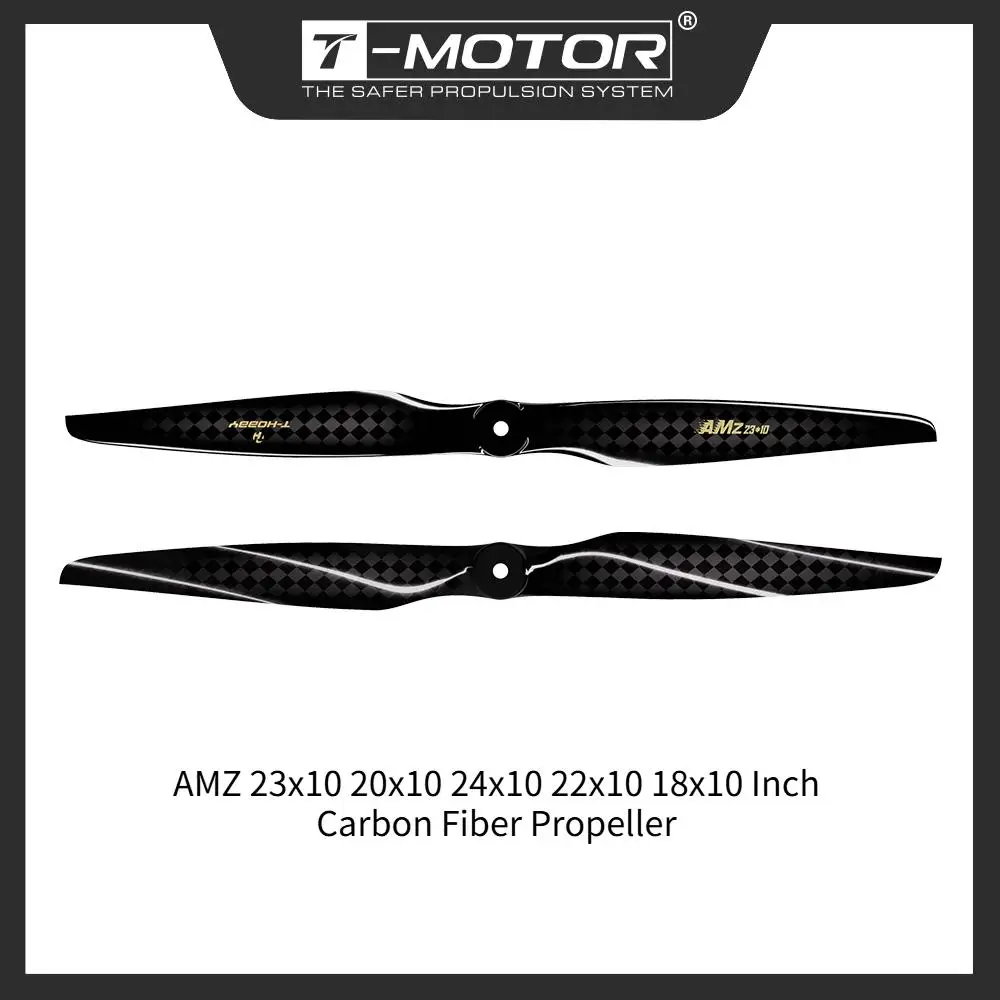 

T-MOTOR T-HOBBY AMZ 23x10 20x10 24x10 22x10 18x10 Inch Carbon Fiber Propeller for 84-89 Inch 3D Planes High-Performance