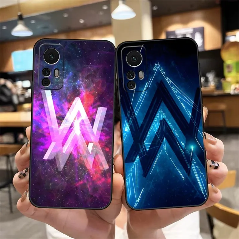 Alan Walker Phone Case For Redmi Note 11S 11 10 10S 9S 8T 7 8 8A 9 9A 9C 9T 10 10X Black Silicone Coque