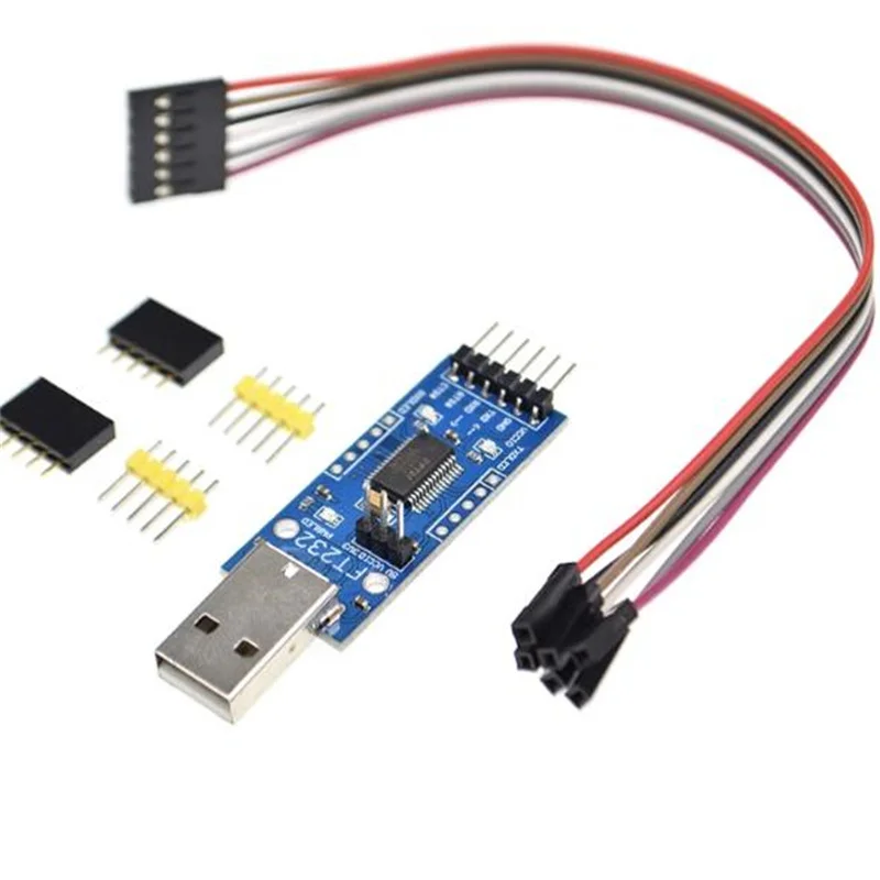 

FT232 Module To Serial Port USB To TTL FT232R FT232RL UpgradeDownloadFlash