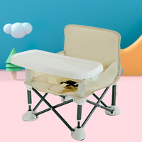 Children's Dining Chair Portable Foldable Dining Chair Baby Table Small Chair Baby Eating Out Folding