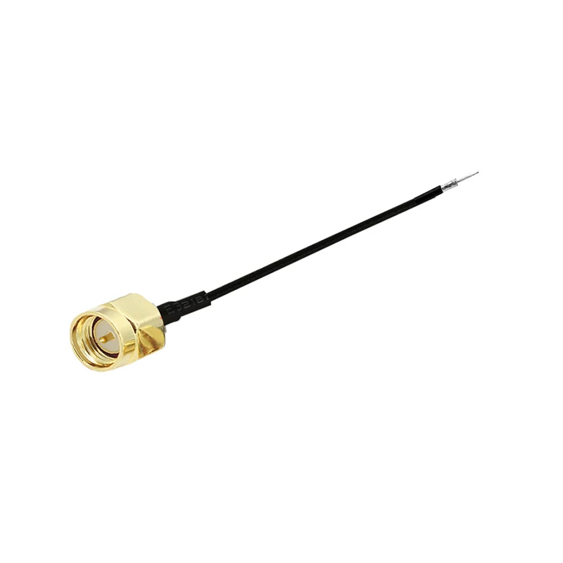 2PCS IPEX U.FL to SMA Male RP SMA Female Jack Right Angle PCB Cable Goldplated RF Coax Connector Antenna WiFi Pigtail Cable