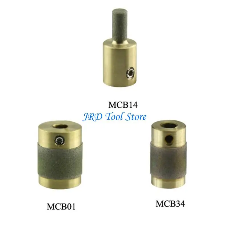 

A2UD High Performance Brass Stained Glass Grinder Bits & Diamond Grinder Bit 1 Inches 3/4 Inches 1/4 Inches Electroplate