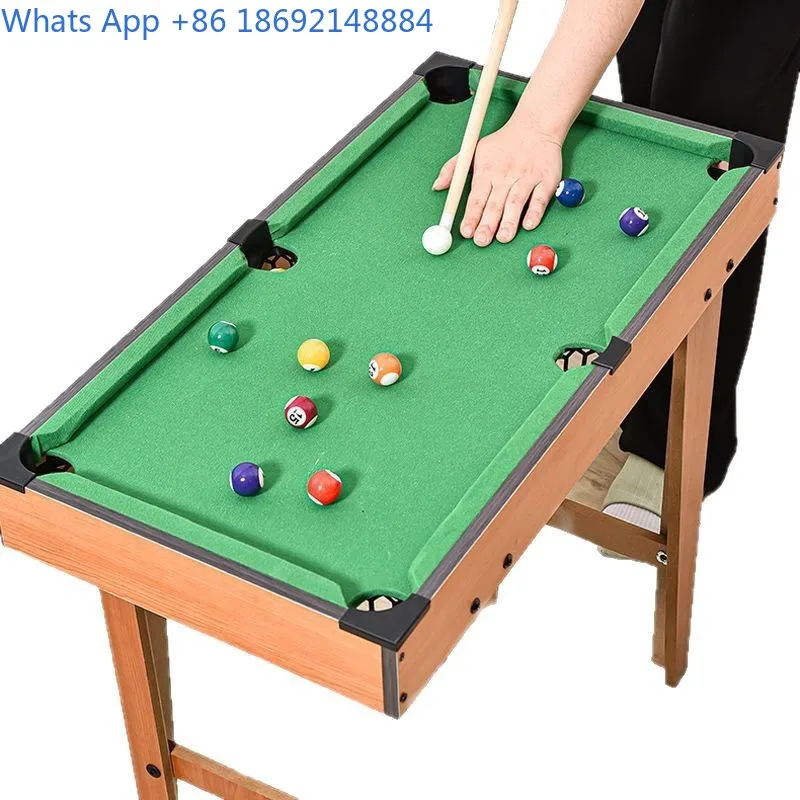 طاولة حمام السباحة المنزلية بين الوالدين والطفل طاولة سنوكر أمريكية صغيرة لحمام السباحة هدية عيد ميلاد للأطفال تعليمية