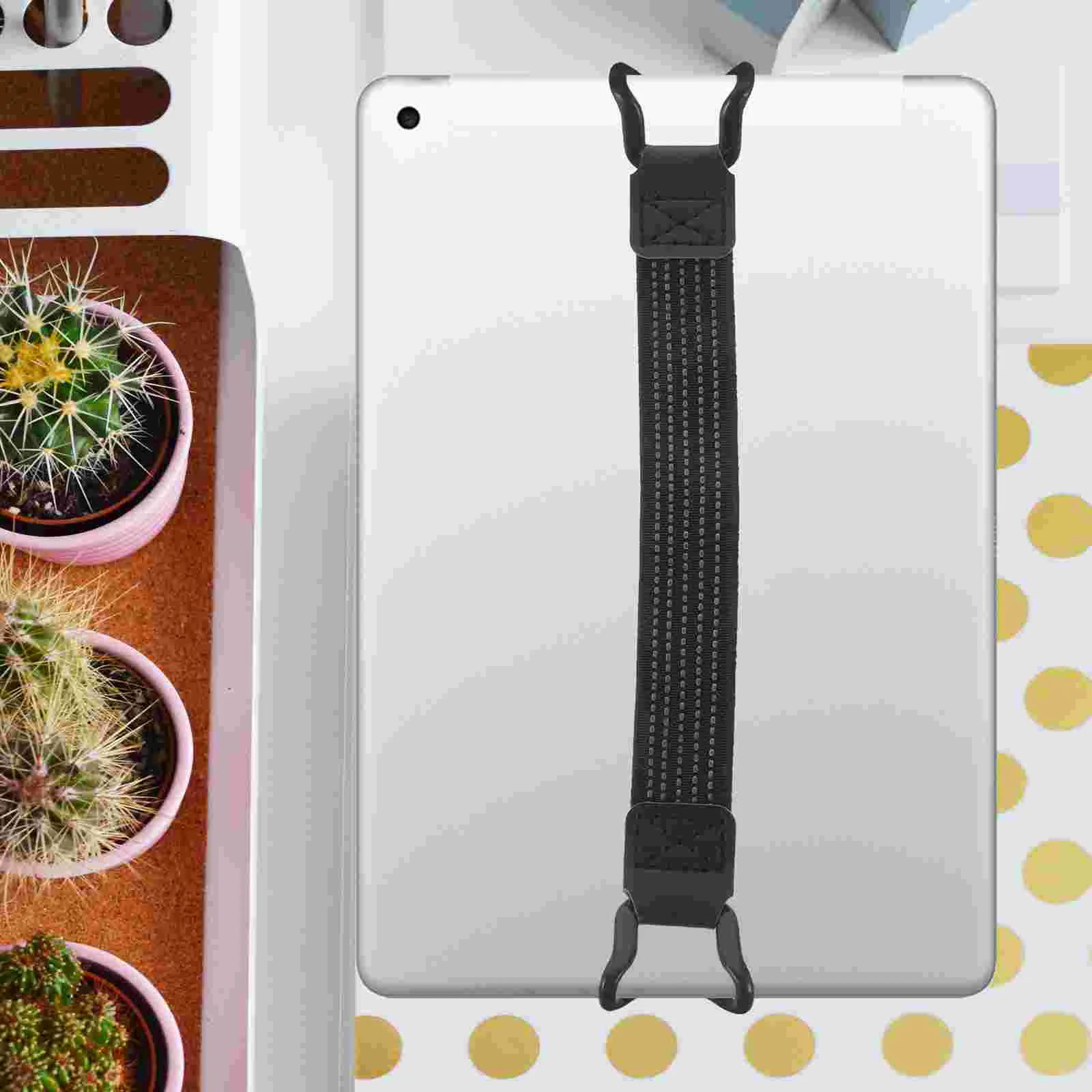 Anti-fall Belt Tablet Hand Stand Holders Straps Elastic Band Handheld for Bed Nylon Phone