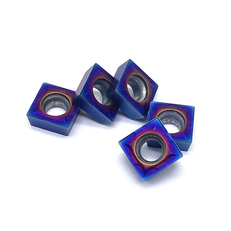 Imagem -02 - Ferramenta de Torneamento Interno Cnc Ferramenta de Fresagem de Torno de Carboneto Alta Qualidade Nano Azul Scmt09t304 Scmt09t308 Scmt09t304 Scmt09t308