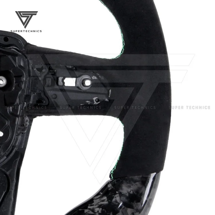 Carbon Fiber Customized Supertechnics Style Forged Steering Wheel for 2018-2019 Lamborghini Urus