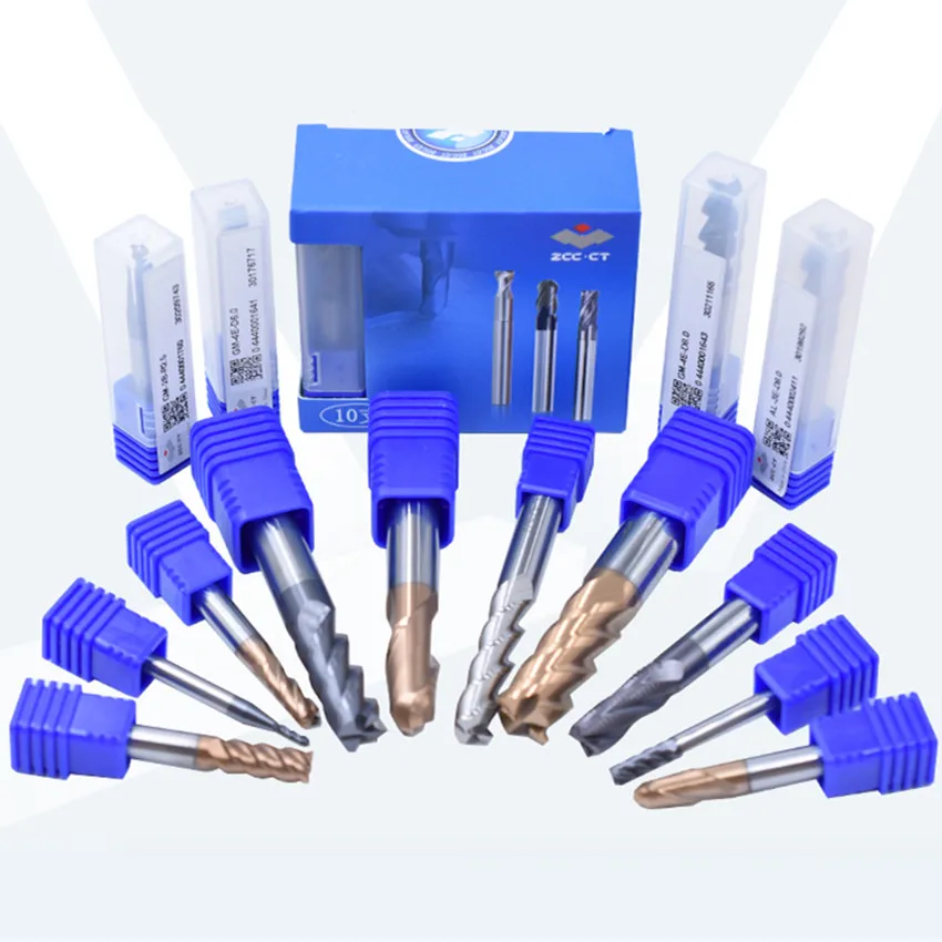 Zcc.ct GM-2R-D4.0R0.2/GM-2R-D4.0R0.3/GM-2R-D4.0R0.5/GM-2R-D4.0R1.0 GM-2R-D4.0 R0.2 0.3 0.5 1.0 2フルート円弧エンドミル