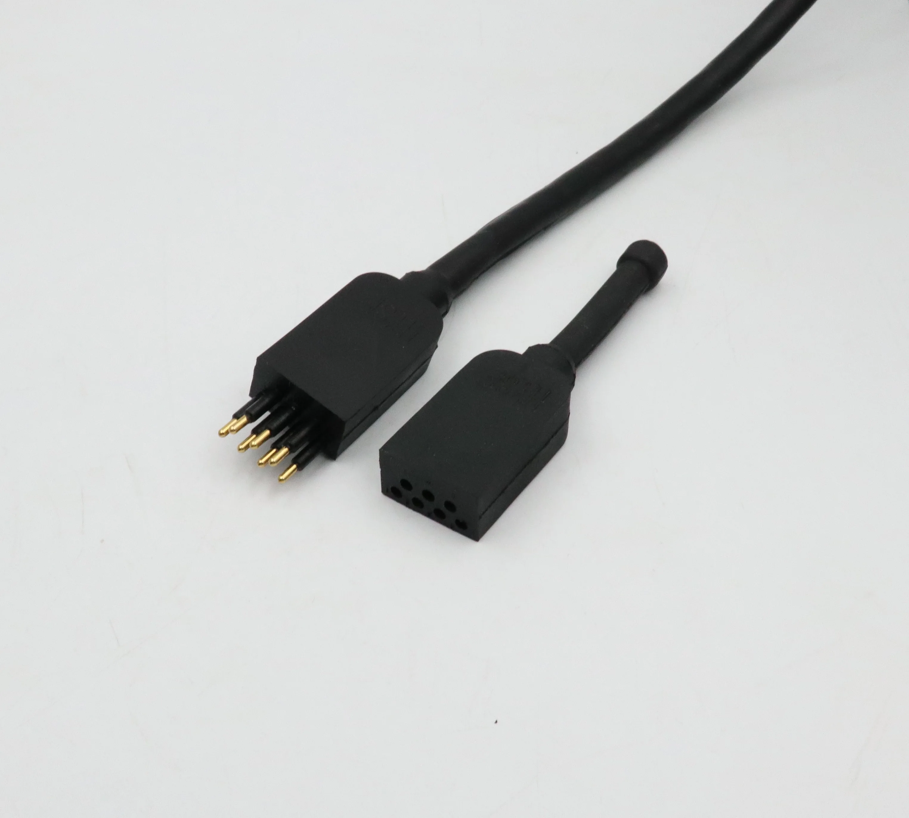 Seacon Mini Flat 9-Pin Plug Submarine Communication Cable Connector IP69K 316L 9-Pin Bulk Male Cabin Wall Connector