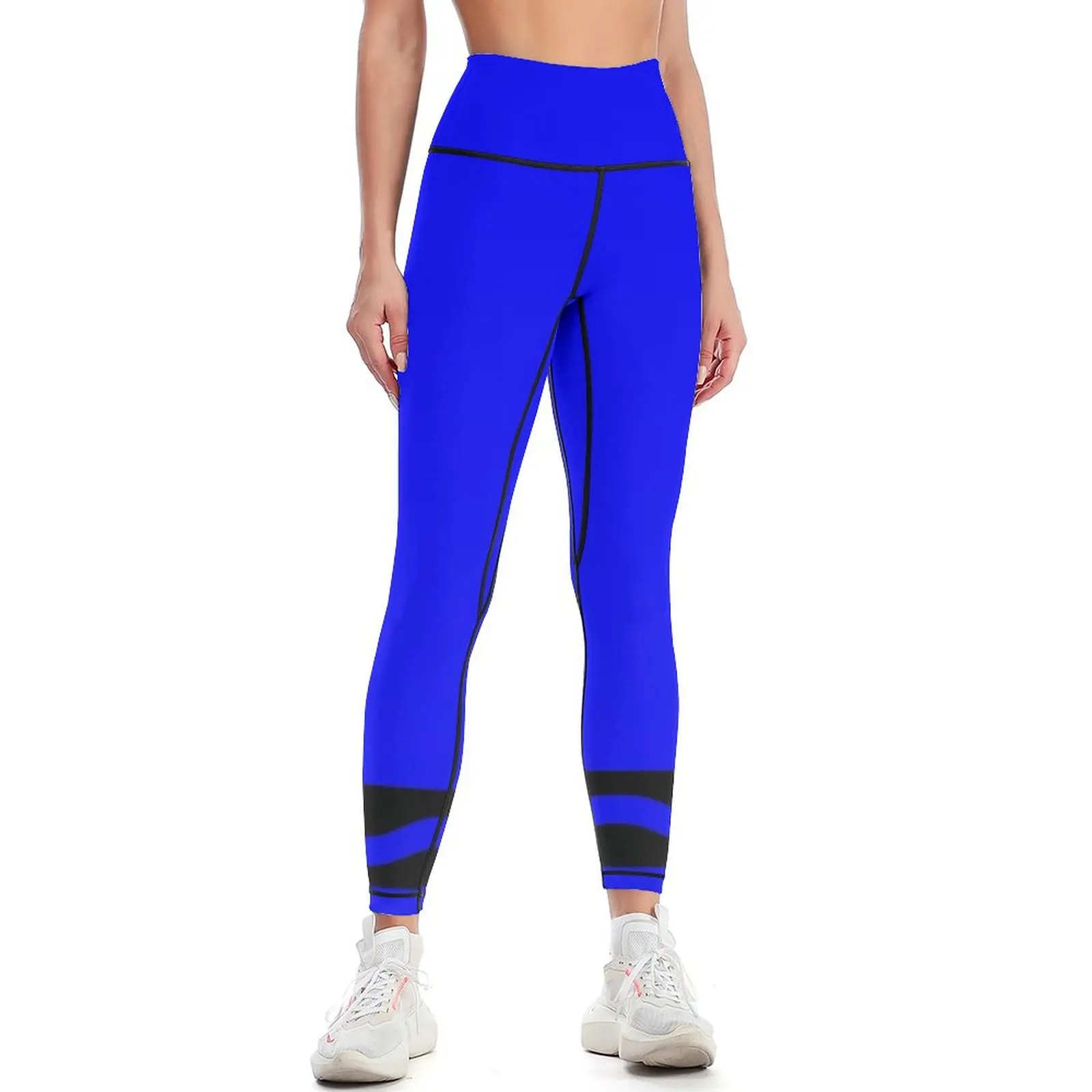 

Blue Crayon Leggings Women's high waist Women's sportswear Women sports Training pants Womens Leggings
