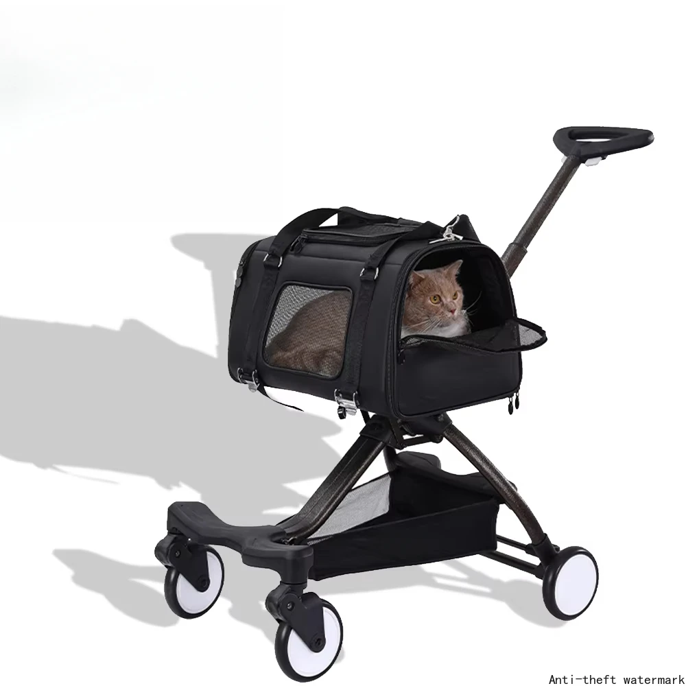 2026 Hot Selling Detachable, Foldable, Breathable, Portable Travel Handbag for Cats and Dogs - Pet Stroller