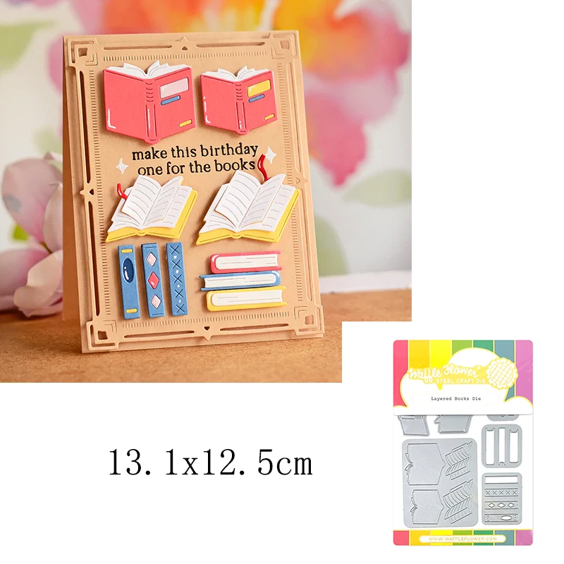 Craft metal cutting dies cut die mold Book Storage Box Label Scrapbook paper craft knife mould blade punch stencils dies