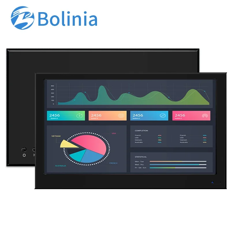 

15.6 inch lcd with metal case IPS 1920*1080 interface HD-MI VGA USB 15.6 " for industrial factory OEM ODM Microscopes