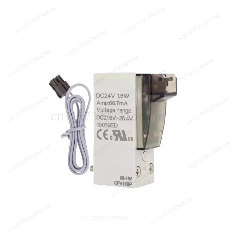 3-Way Miniature Solenoid Valve CPV15 with Manual Pin Inner Guide Type Pneumatic Valve, Replacement Parts