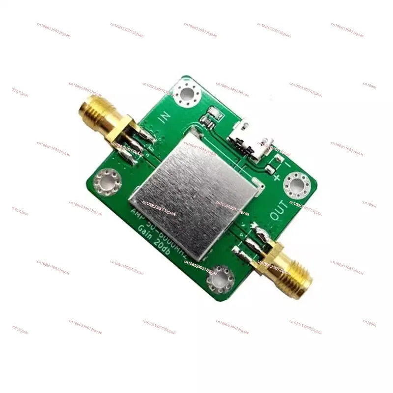 50M-6GHz Low Noise Amplifier LNA RF Power Amplifier Gain 20DB Powered By USB OpenSourceSDR Lab