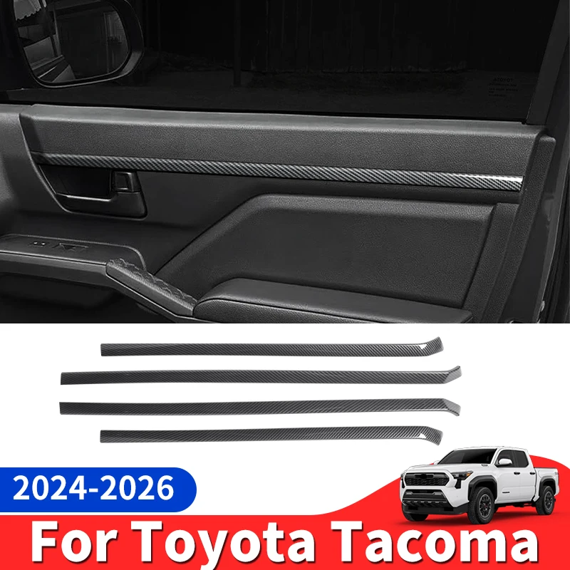 

For 2024-2026 Toyota Tacoma Car Door Decoration Strip Interior Upgrade Modification Accessories