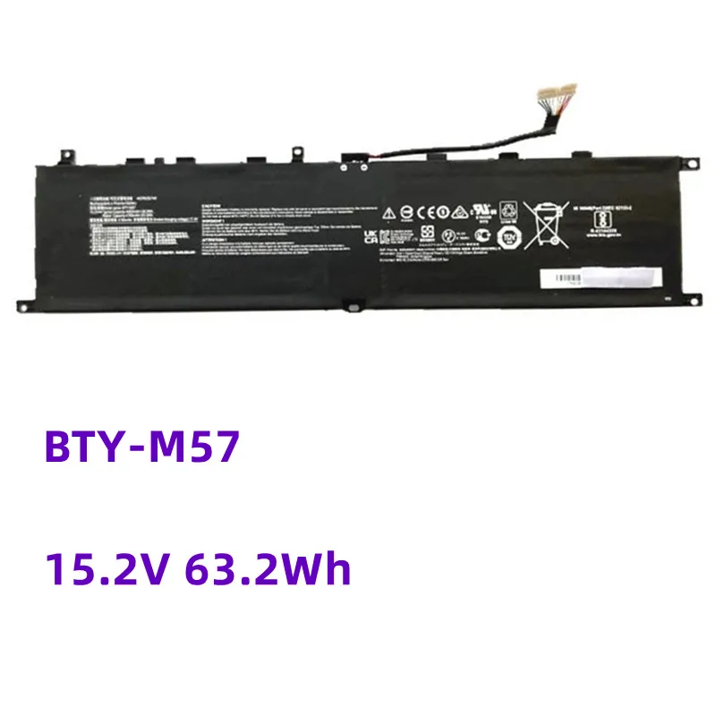 

BTY-M57 15,2 V 4282mAh 65Wh Аккумулятор для ноутбука Msi GP66 Leopard 10UG GP76