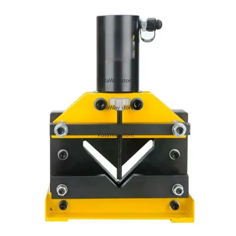 Four Function Hydraulic Angle Iron Processing Unit Punch Cut Bend Chamfer Integrated Equipment