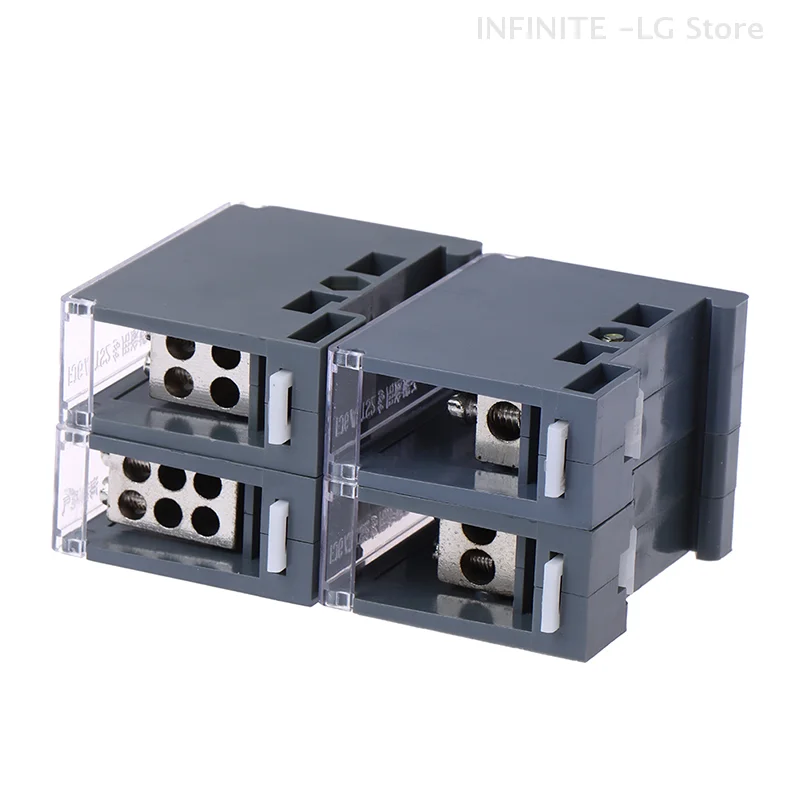 1pcs 150A Din Rail Wire Connector Block Terminal Cable Distributor One In Multiple Out Adapter Junction Box For Circuit Breaker