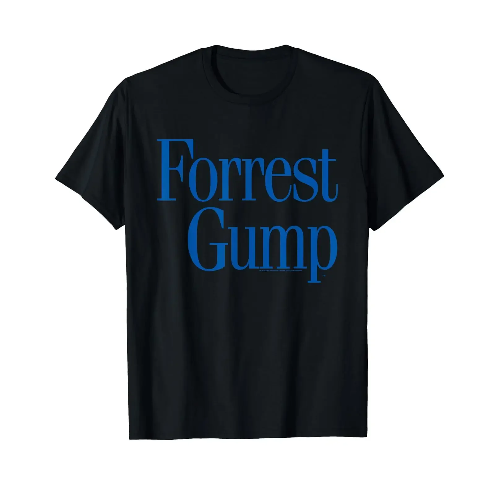 Forrest Gump Logo T shirt black s vintage Washed Top For Everyday Wear Breathable designer clothes fashion Soft streetwear