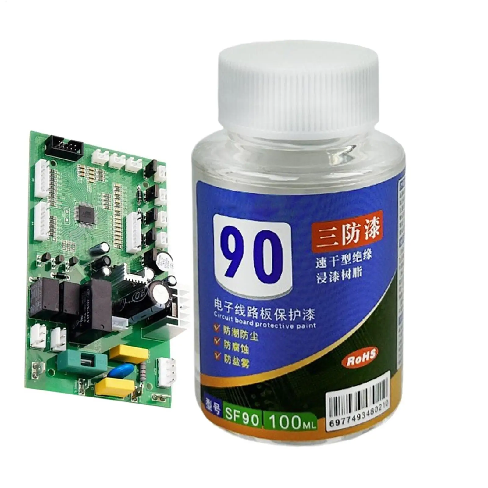 250/100ml Clear Waterproof Electronics Glue Insulating Epoxy Varnish For Circuit Board LED Automotive Electronics Repair