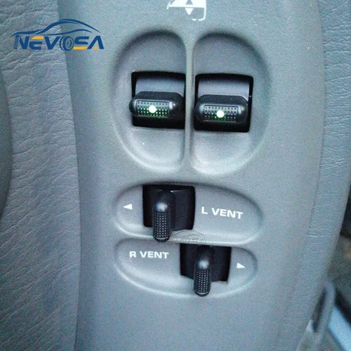 Imagen 2 del producto Frente izquierdo para Chrysler Voyager 2001 2002 2003 interruptor de ventana principal botón de cristal para Dodge Grand Caravan 2004-2007 4685732AC