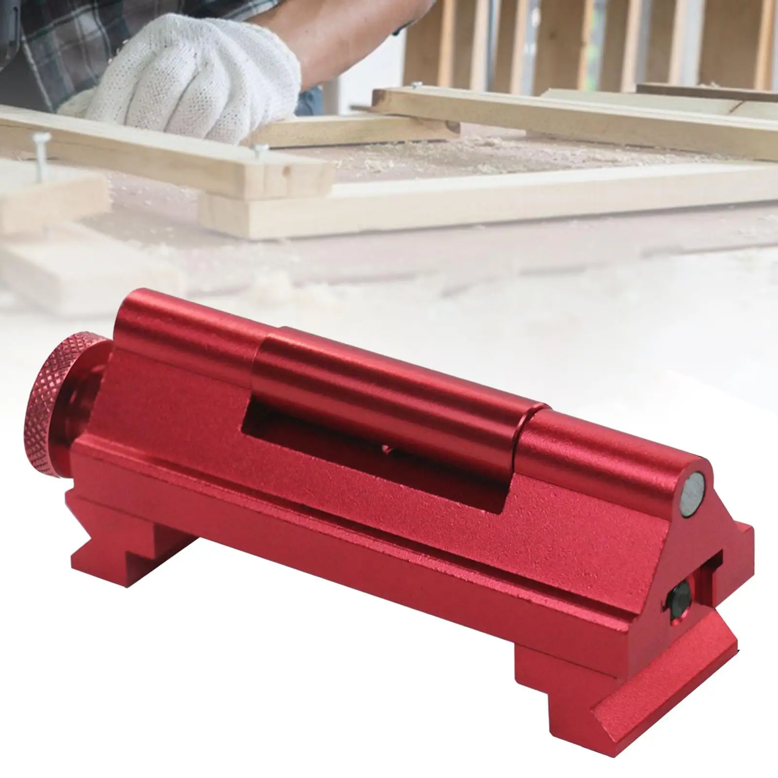 Honing Guide Tool Sharpening Tool Multifunctional Durable Aluminum Alloy Portable Holder for Woodworking Whetstone Beginner