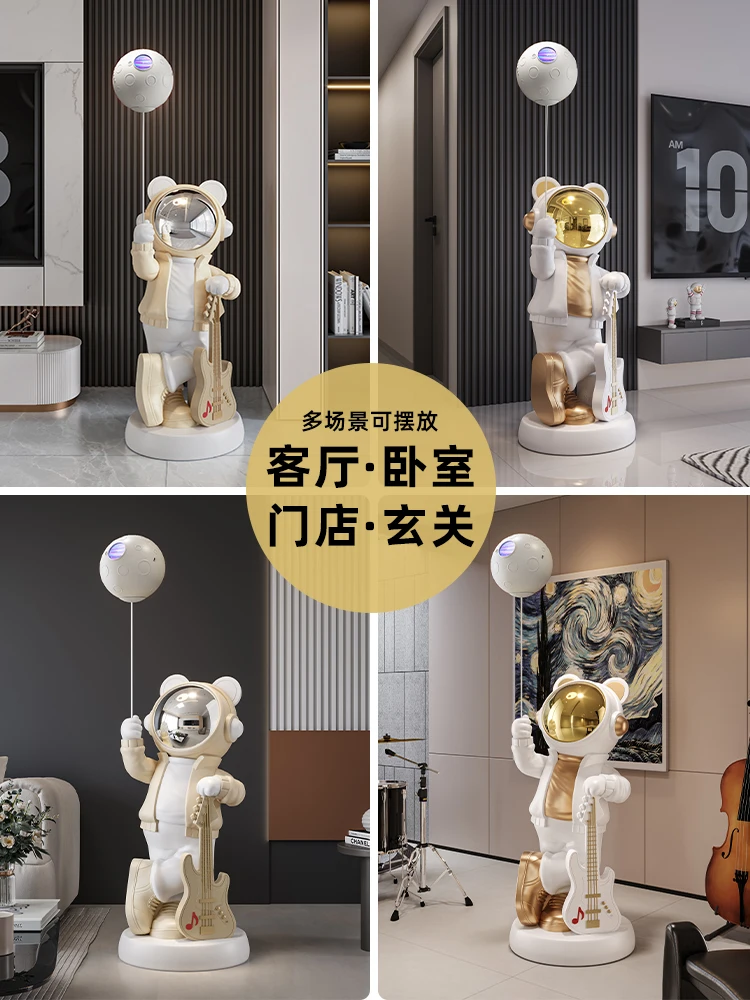 Sterlicht astronaut astronaut groot ornament bluetooth audio woonkamer grote vloer pop housewarming cadeau