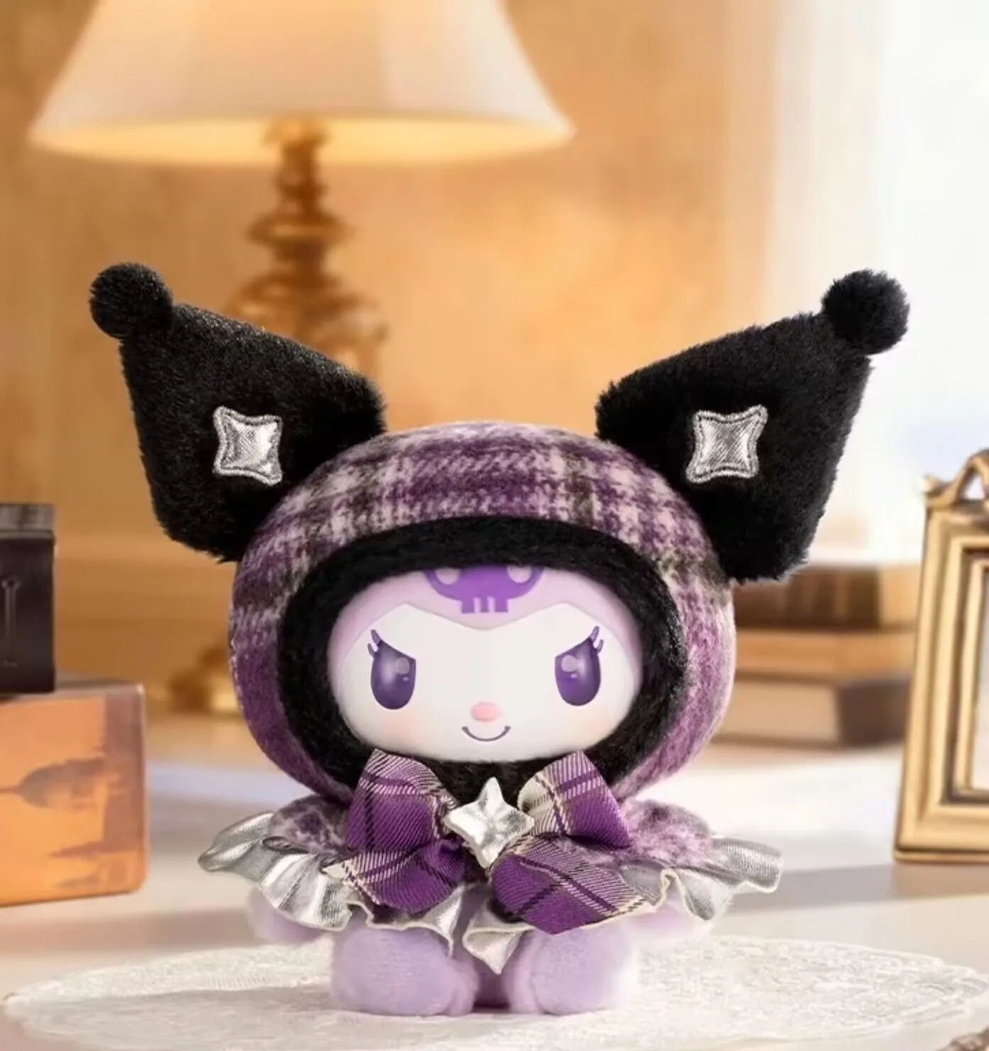 Genuine Sanrio Fluffy Style Series Vinyl Plush Blind Box Kawaii Bag Pendant Figure Doll Mystery Box Ornament Toys Gift For Girl view 2