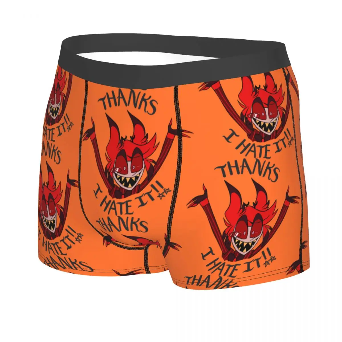 Thanks For Nothing Alastor Man's Boxer Briefs Underpants Highly Breathable High Quality Birthday Gifts