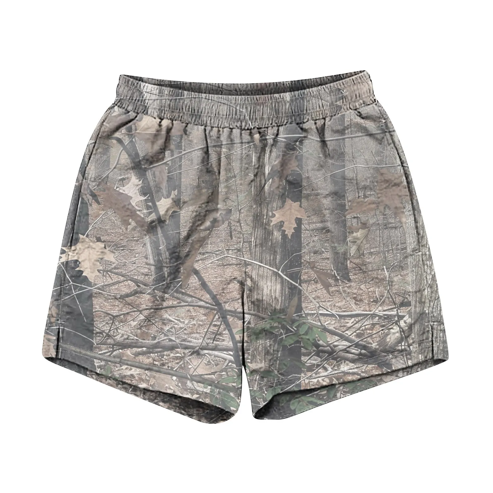 شورت رجالي رياضي غير رسمي مموه مطبوع ، ملابس كثيرة الأجزاء ، متجر رسمي ، بنطلون مريح ، مراجعة كورية