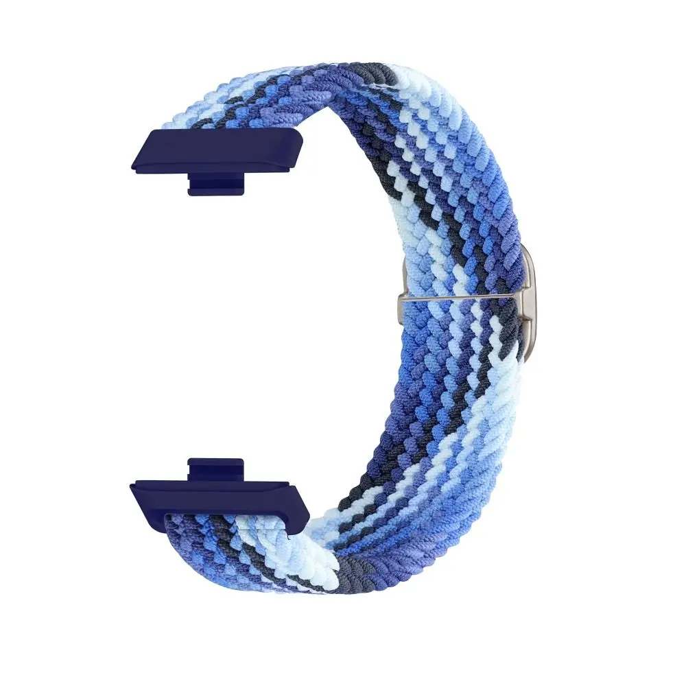 

Adjustable Buckle Nylon Braided Strap Smart Watch Accessories Wristband Bracelet Loop Replacement for Huawei Watch Fit 3