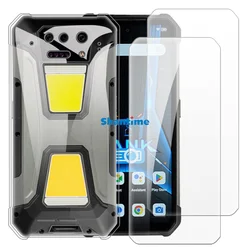 Soft Case + 2 Pack Tempered Glass Screen Protectors for Unihertz Tank 2 Pro,8849 Tank 2 Pro Full-Body Protection, Shockproof