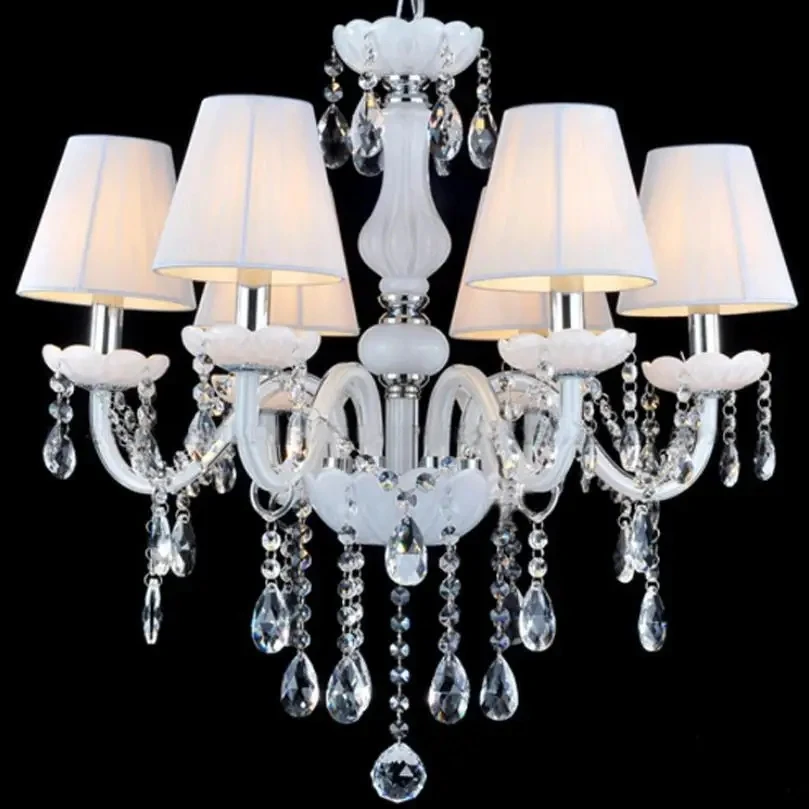 

Modern crystal chandelier K9 crystal 110~240V lustres de cristal chandelier for living room or bedroom lighting lustre para sala