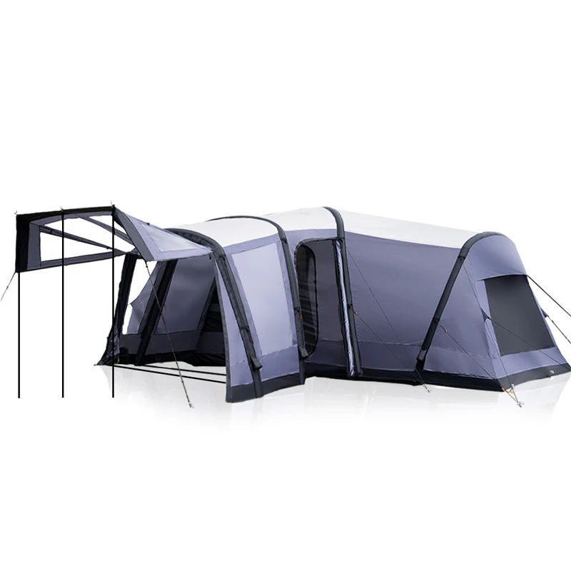 

Professional Two Rooms One Hall Waterproof Inflatable Outdoor Camping Tent
