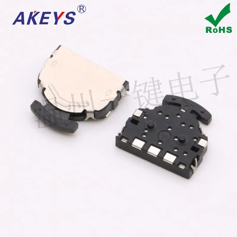 10pcs FT-011 toggle switch speaker one button control button accessory dial reset auto reset pulsator switch