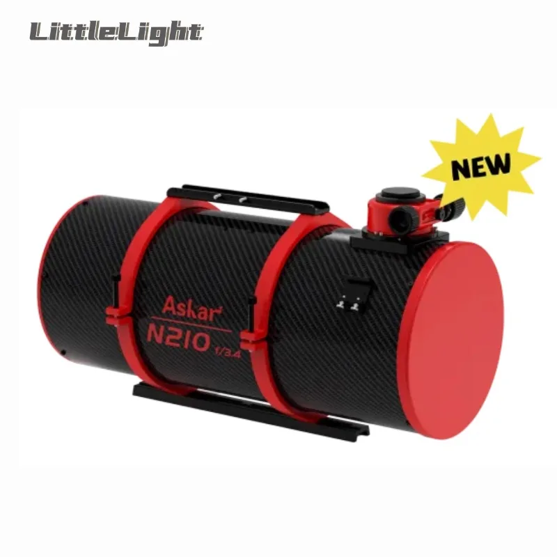 Askar N210 features a large 210mm aperture and a focal ratio of F3.4 Newtonian reflector for deep-sky astrophotography