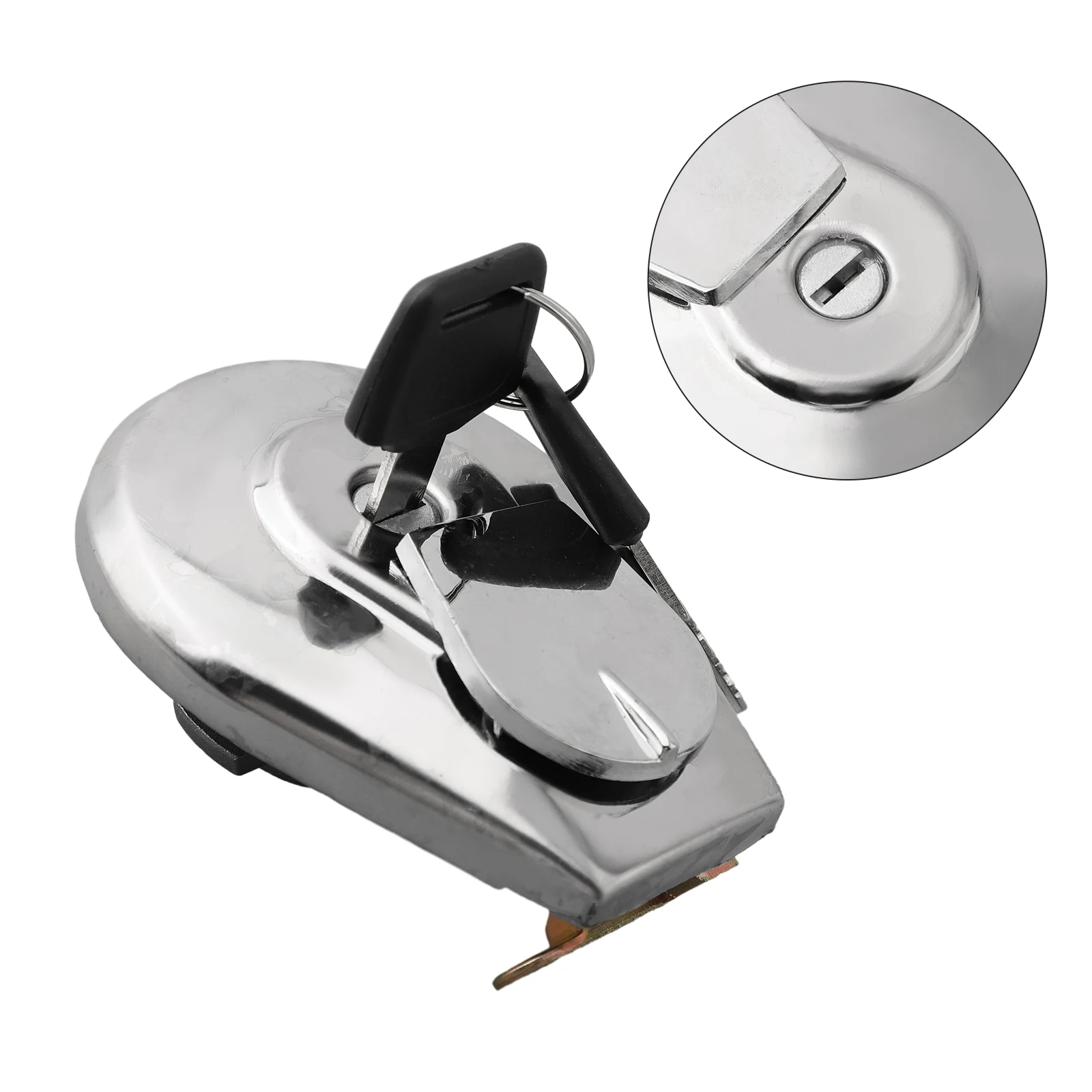 Tapa de tanque de combustible para motocicleta, cubierta de tanque con 2 llaves para Honda VF750C VF750 VF 750 700, cerraduras de llave de tapa de tanque de combustible para motocicleta