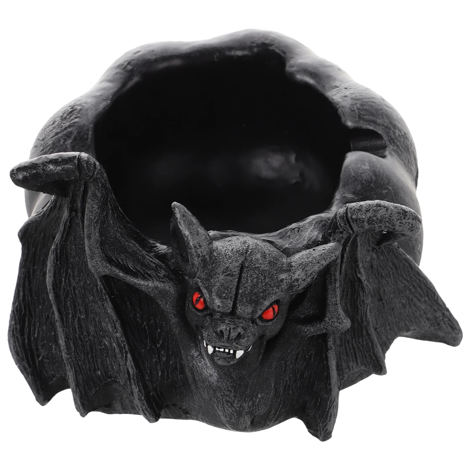 

Vintage Decor Skull Ashtray Trays Indoor Outdoors Ashtrays 1060X1050X720CM for Home Halloween Decoration Black Holder