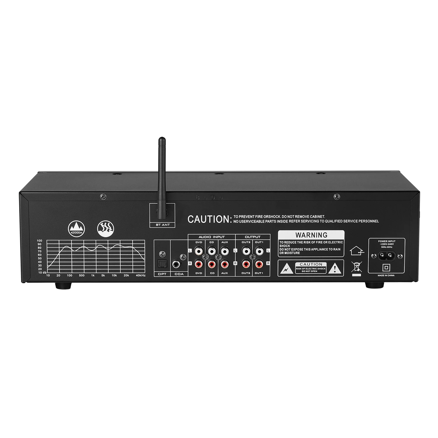 EQ 이퀄라이저 음악 스펙트럼 분석 (입력 전압 110V) 스테레오 20밴드 그래픽 이퀄라이저 BT5.4 EQ-8000 오디오 플레이어