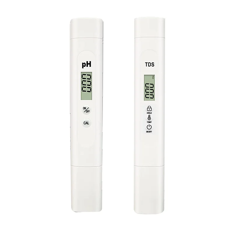 

PH and Meter, 3 in 1 PH and Water Quality Tester Combo, ±0.01 PH Accuracy and ±2% Accuracy PPM Meters